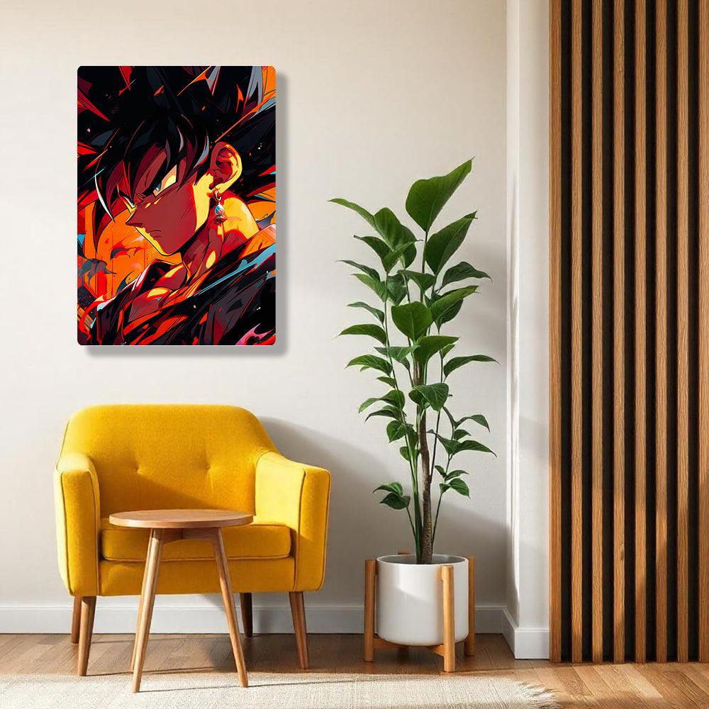 Goku - Dragon Ball - Metal Poster - Losstail - LOSSTAIL