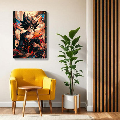 Goku - Dragon Ball - Metal Poster - Losstail - LOSSTAIL