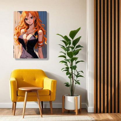 Nami - Onepiece - Metal Poster - Losstail.