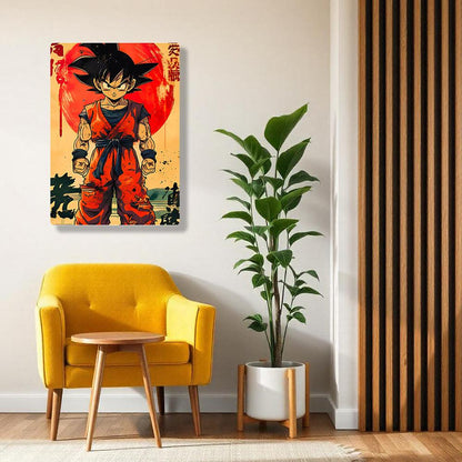 Goku - Dragon Ball - Metal Poster - Losstail - LOSSTAIL