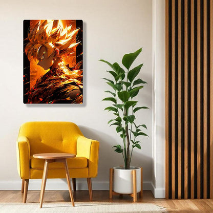 Goku - Dragon Ball - Metal Poster - Losstail - LOSSTAIL