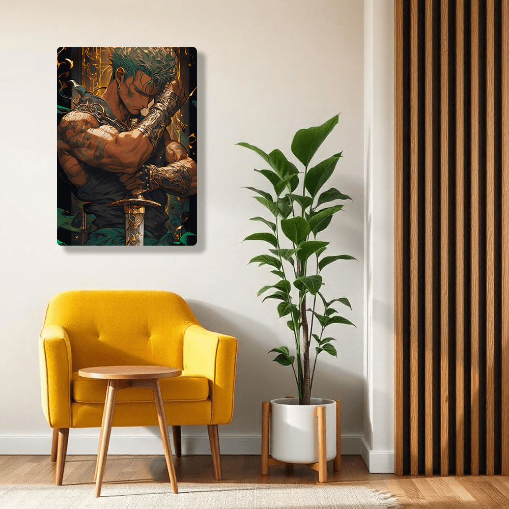 Roronoa Zoro - Onepiece - Metal Poster - Losstail.