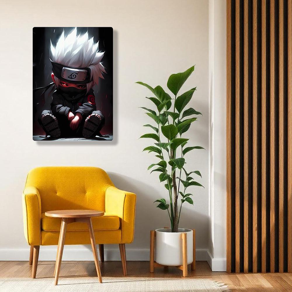 Kid Kakashi - Naruto - Metal Poster - Losstail.