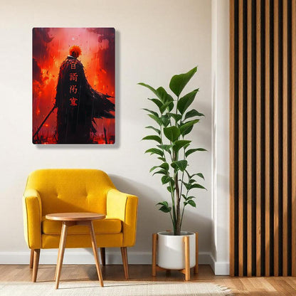 Ichigo Kurosaki - Bleach - Metal Poster - Losstail - LOSSTAIL