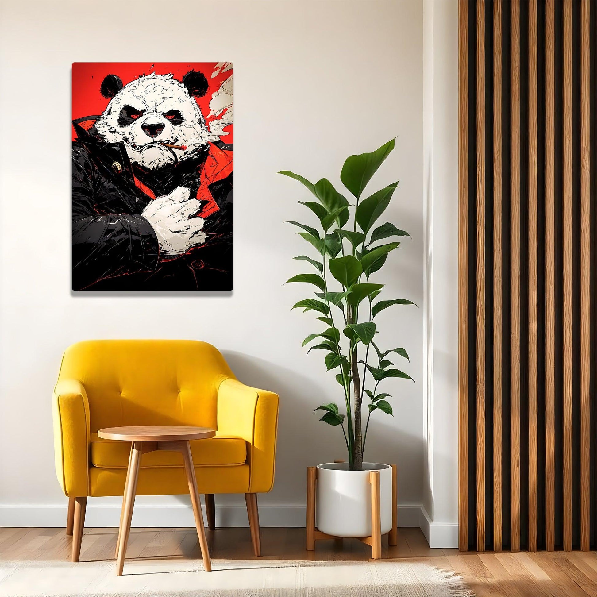 Panda - Jujutsu Kaisen - Metal Poster - Losstail - LOSSTAIL