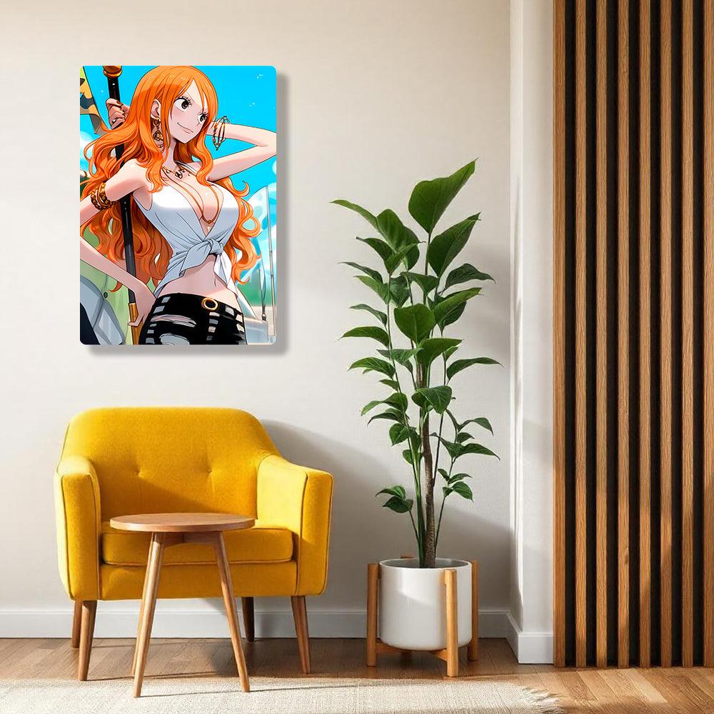 Nami - Onepiece - Metal Poster - Losstail.