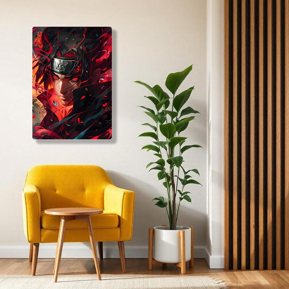 Itachi Uchiha - Naruto - Metal Poster - Losstail