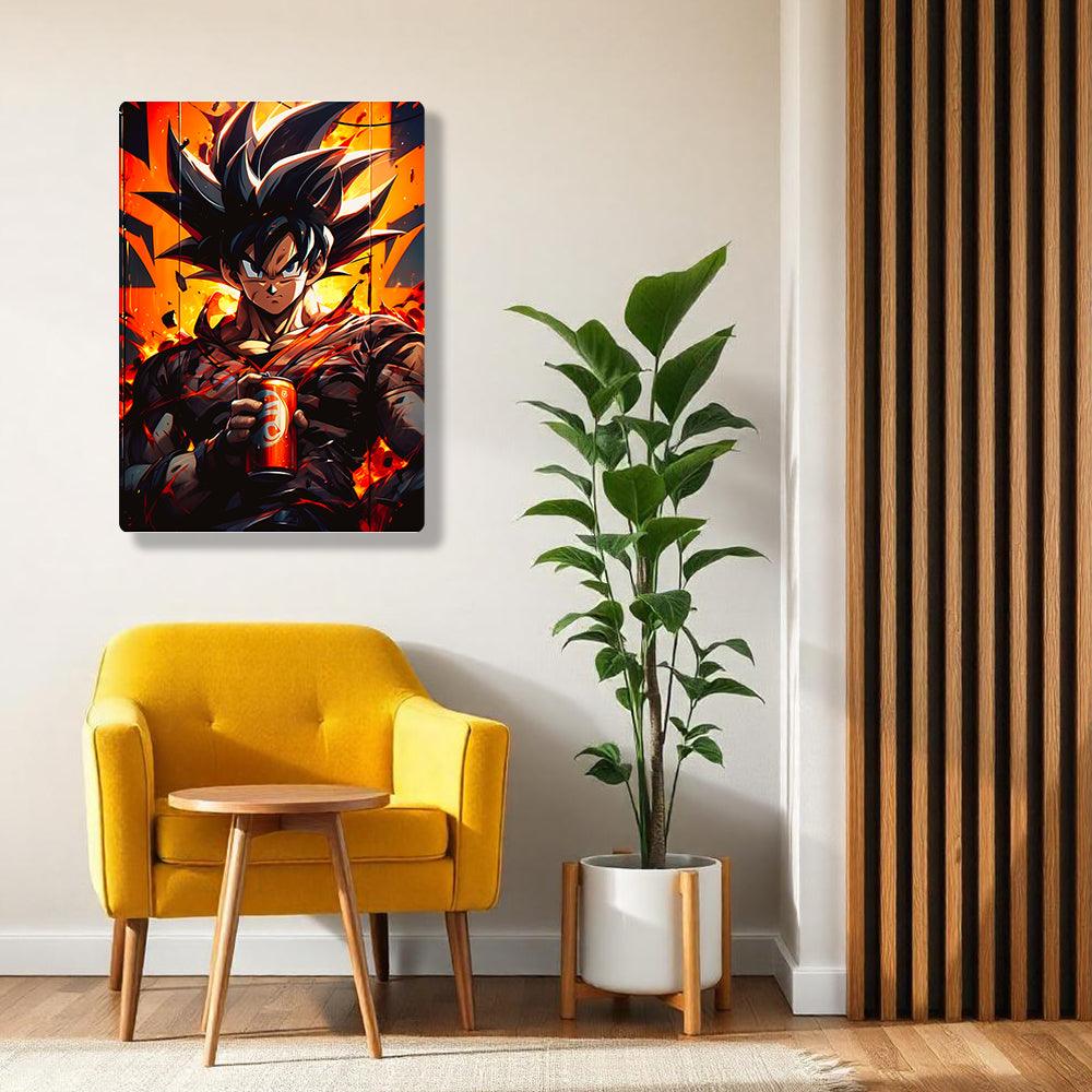 Goku - Dragon Ball - Metal Poster - Losstail - LOSSTAIL