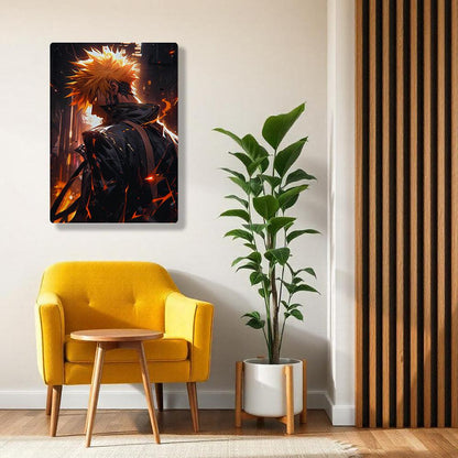 Ichigo Kurosaki - Bleach - Metal Poster - Losstail - LOSSTAIL