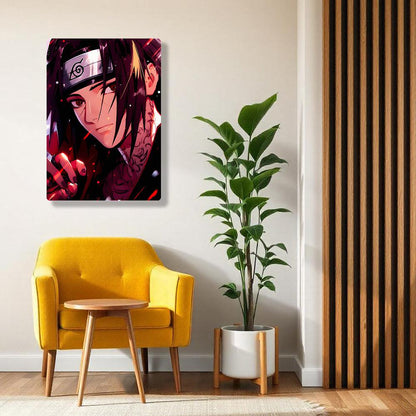 Itachi Uchiha - Naruto - Metal Poster - Losstail