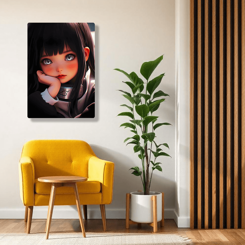 Kid Hinata - Naruto - Metal Poster - Losstail.