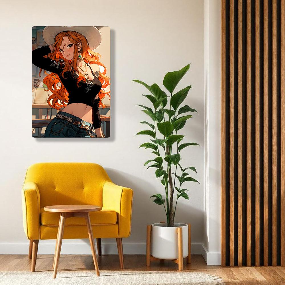 Nami - Onepiece - Metal Poster - Losstail.