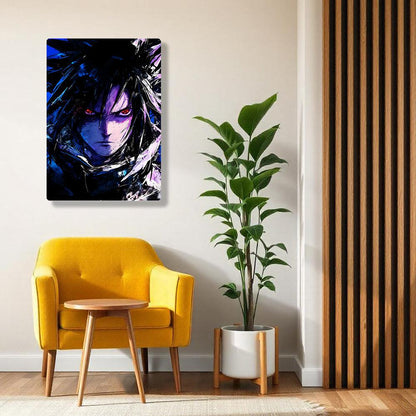 Sasuke Uchiha - Naruto - Metal Poster - Losstail