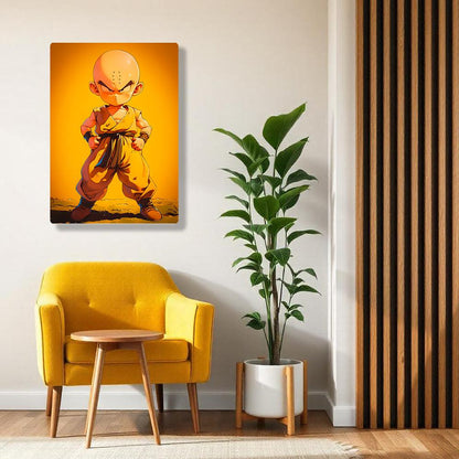 Krillin - Dragon Ball - Metal Poster - Losstail - LOSSTAIL