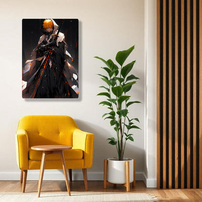 Ichigo Kurosaki - Bleach - Metal Poster - Losstail - LOSSTAIL