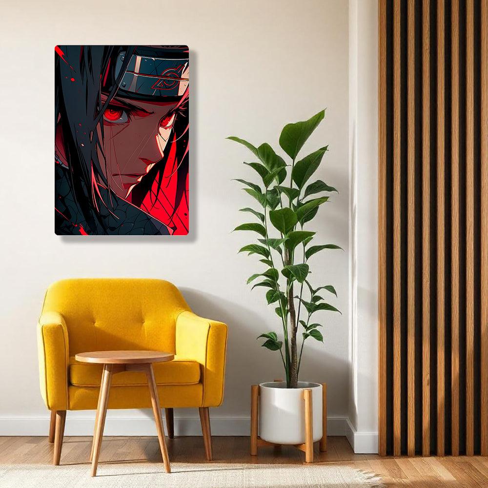 Itachi Uchiha - Naruto - Metal Poster - Losstail