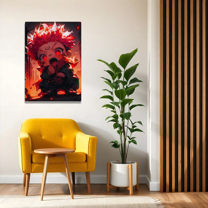 Sukuna - Jujutsu Kaisen - Metal Poster - Losstail