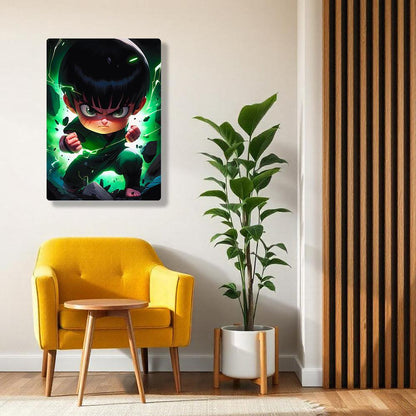 Kid Rock Lee - Naruto - Metal Poster - Losstail.