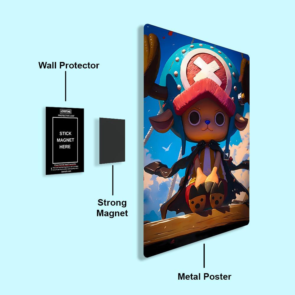 Tony Tony Chopper -Onepiece - Metal Poster - Losstail.