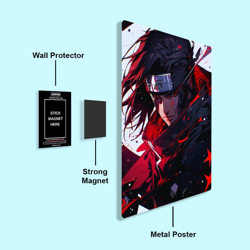 Itachi Uchiha - Naruto - Metal Poster - Losstail