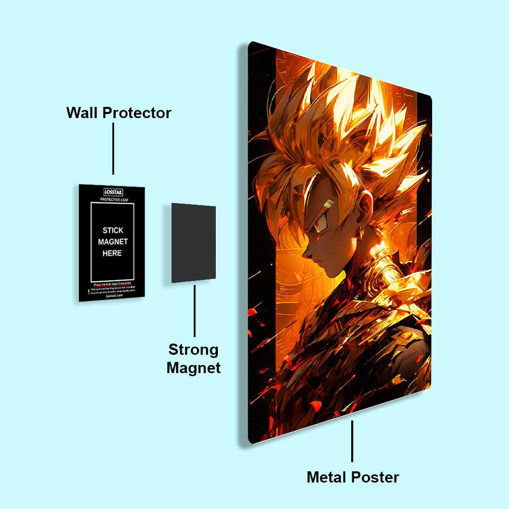 Goku - Dragon Ball - Metal Poster - Losstail - LOSSTAIL