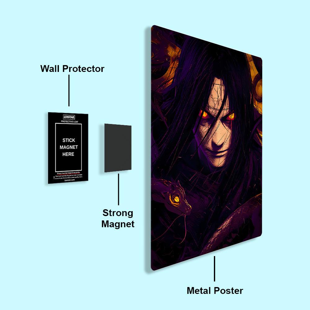 Orochimaru - Naruto - Metal Poster - Losstail