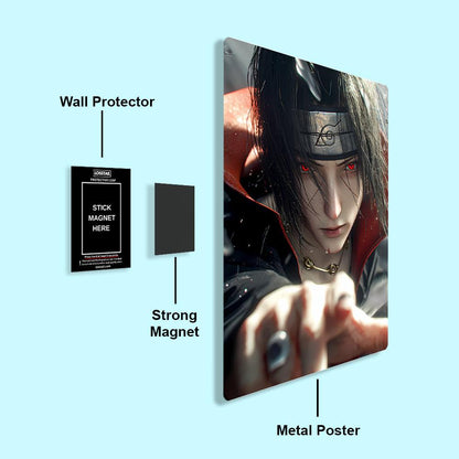 Itachi Uchiha - Naruto - Metal Poster - Losstail