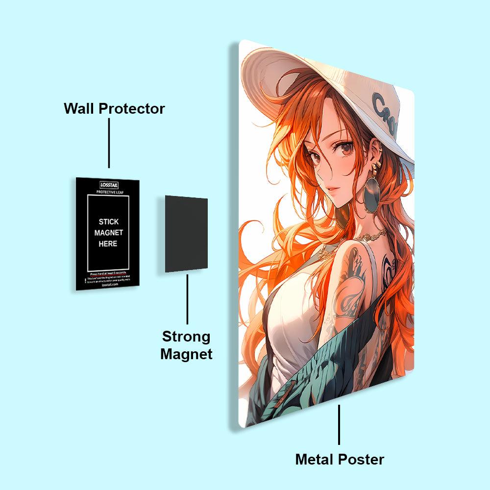 Nami - Onepiece - Metal Poster - Losstail.