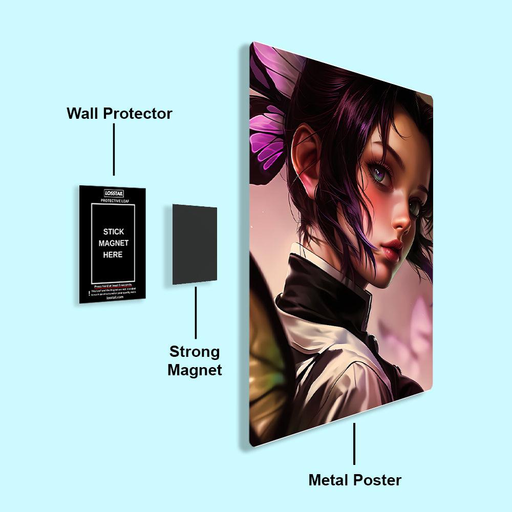 Shinobu Kocho - Demon Slayer - Metal Poster - Losstail - LOSSTAIL