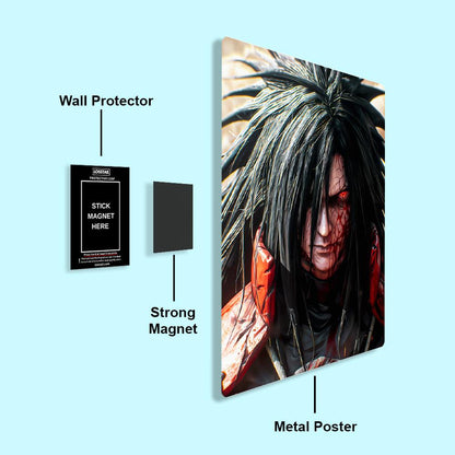 Madara Uchiha - Naruto - Metal Poster - Losstail