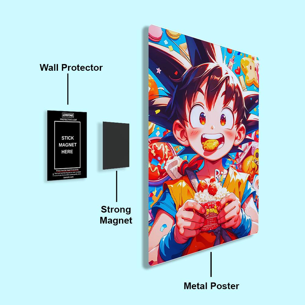 Goku - Dragon Ball - Metal Poster - Losstail - LOSSTAIL