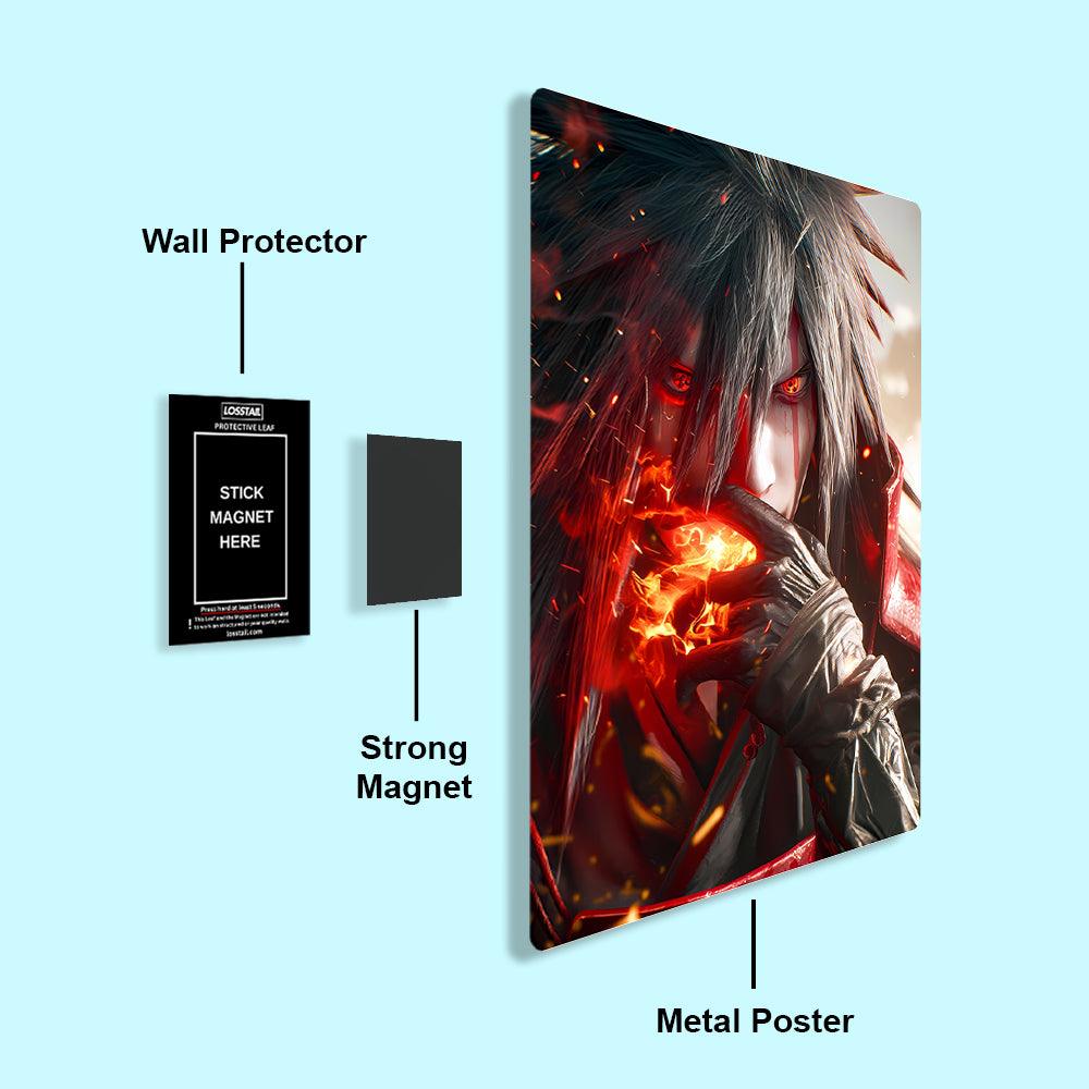 Madara Uchiha - Naruto - Metal Poster - Losstail