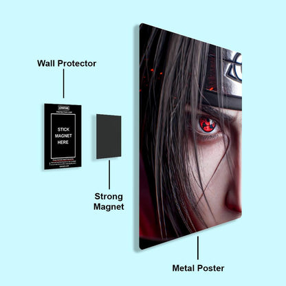 Itachi Uchiha - Naruto - Metal Poster - Losstail