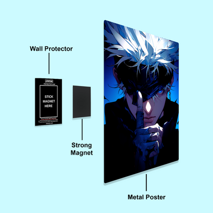 - Jujutsu Kaisen - Metal Poster - Losstail