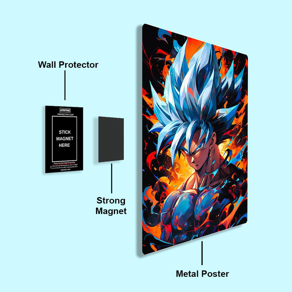 Goku - Dragon Ball - Metal Poster - Losstail - LOSSTAIL