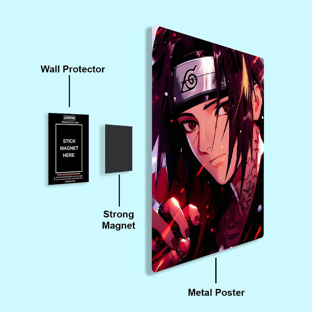 Itachi Uchiha - Naruto - Metal Poster - Losstail