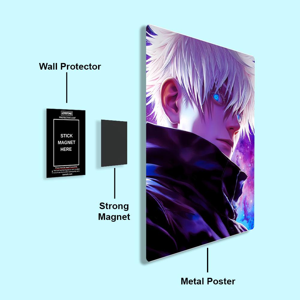 Satoru Gojo- Jujutsu Kaisen - Metal Poster - Losstail - LOSSTAIL