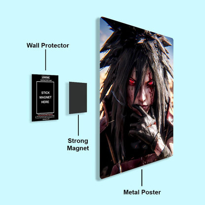 Madara Uchiha - Naruto - Metal Poster - Losstail