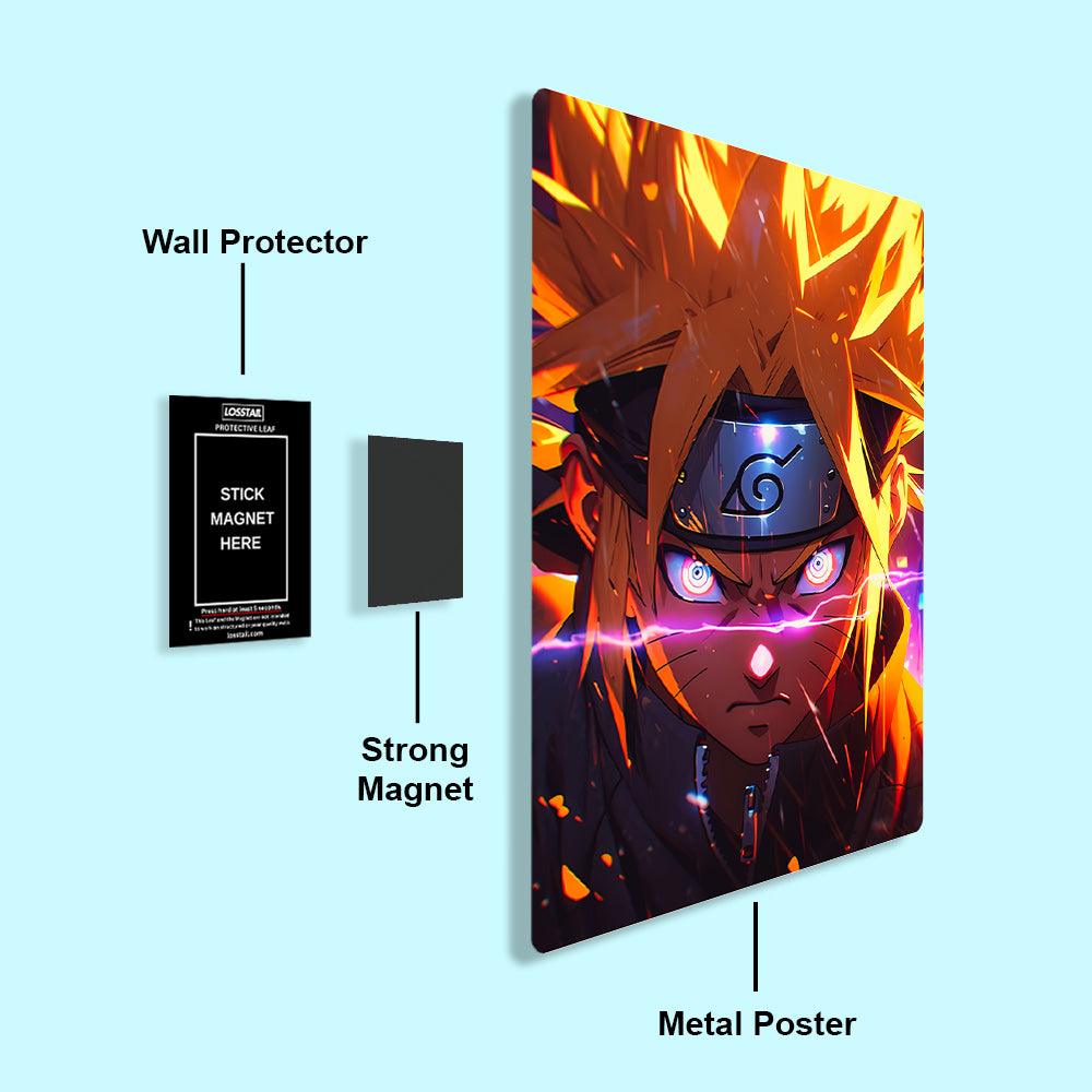 Naruto - Naruto - Metal Poster - Losstail.