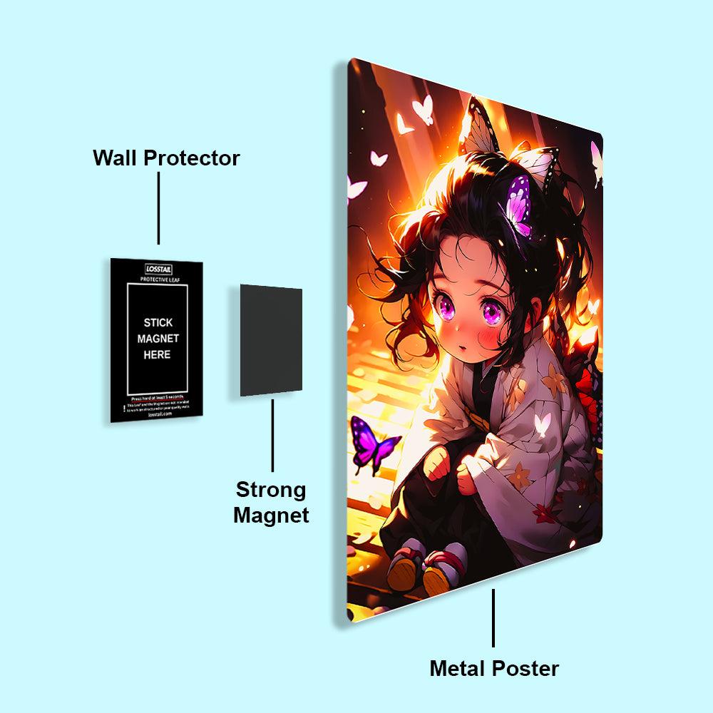 Shinobu Kocho - Demon Slayer - Metal Poster - Losstail - LOSSTAIL