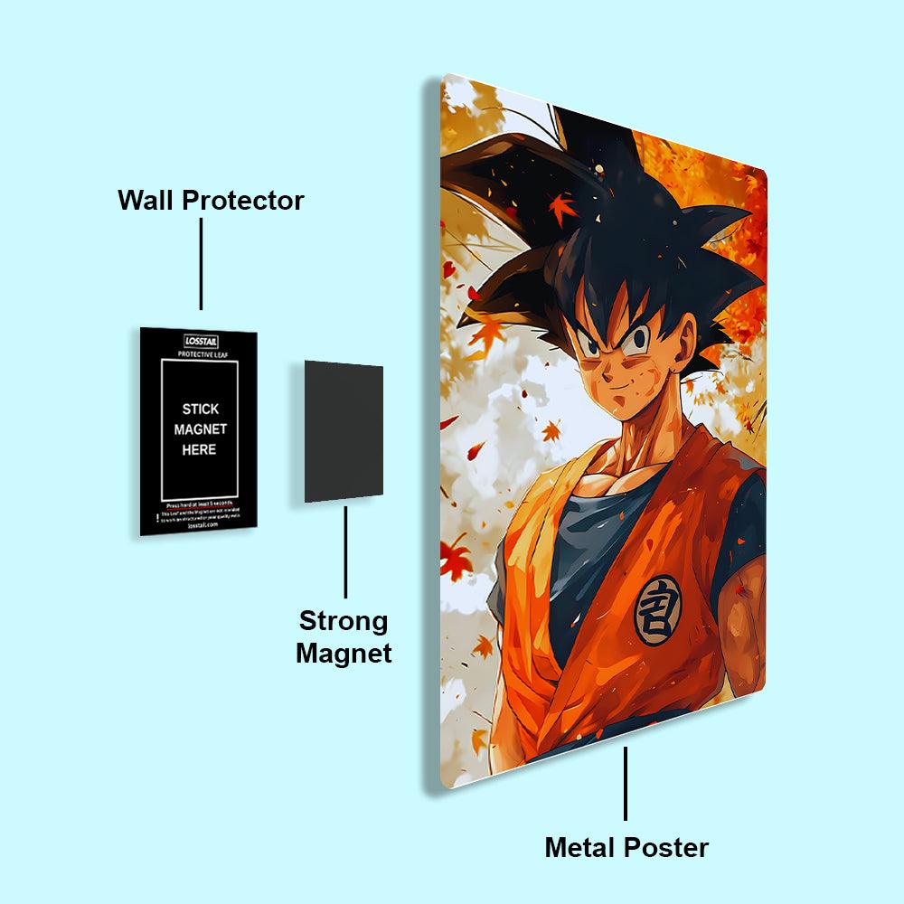 Goku - Dragon Ball - Metal Poster - Losstail - LOSSTAIL