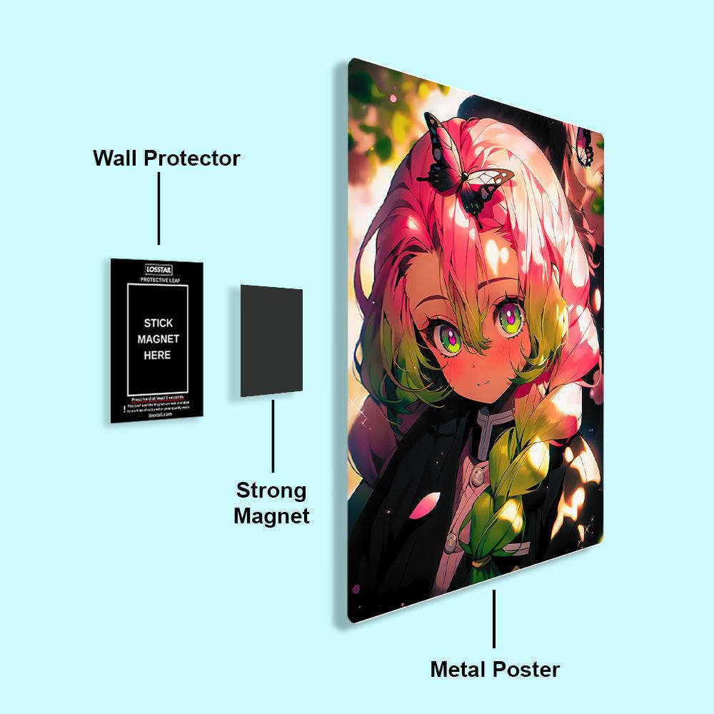 Kid Mitsuri Kanroji- Demon Slayer - Metal Poster - Losstail - LOSSTAIL