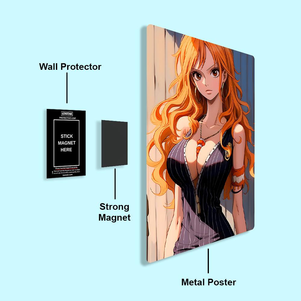 Nami - Onepiece - Metal Poster - Losstail.