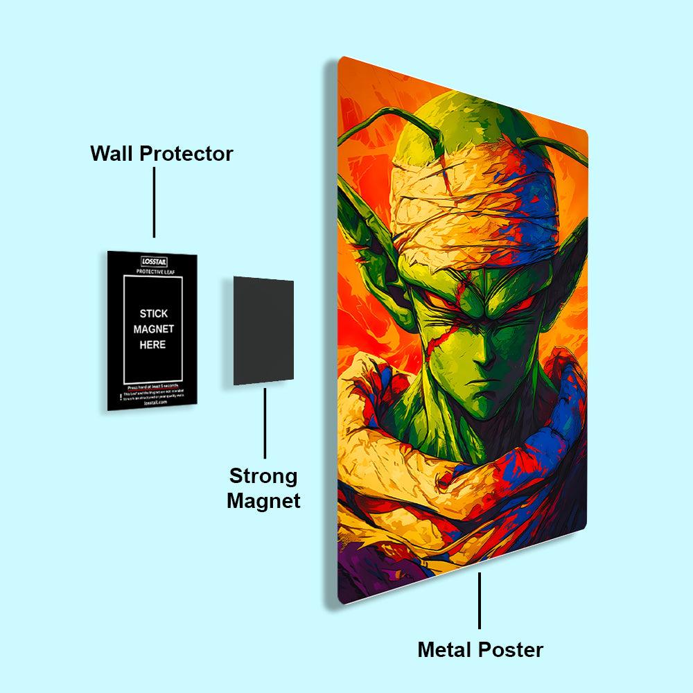 Piccolo - Dragon Ball - Metal Poster - Losstail - LOSSTAIL