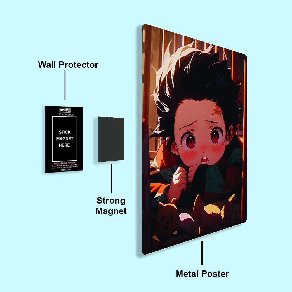 Kid Tanjiro - Demon Slayer - Metal Poster - Losstail - LOSSTAIL