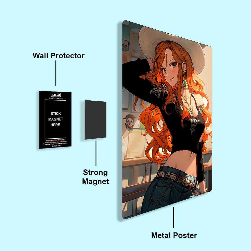 Nami - Onepiece - Metal Poster - Losstail.