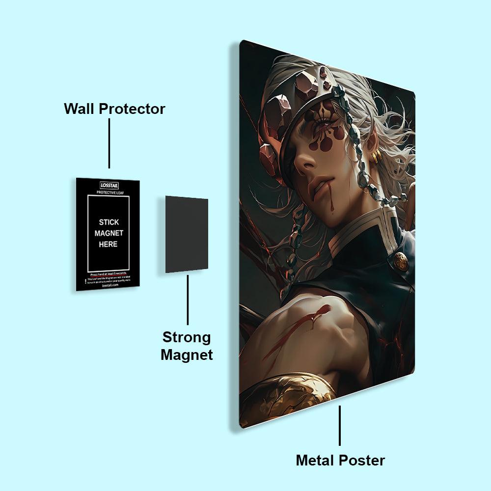 Tengen Uzui - Demon Slayer - Metal Poster - Losstail - LOSSTAIL