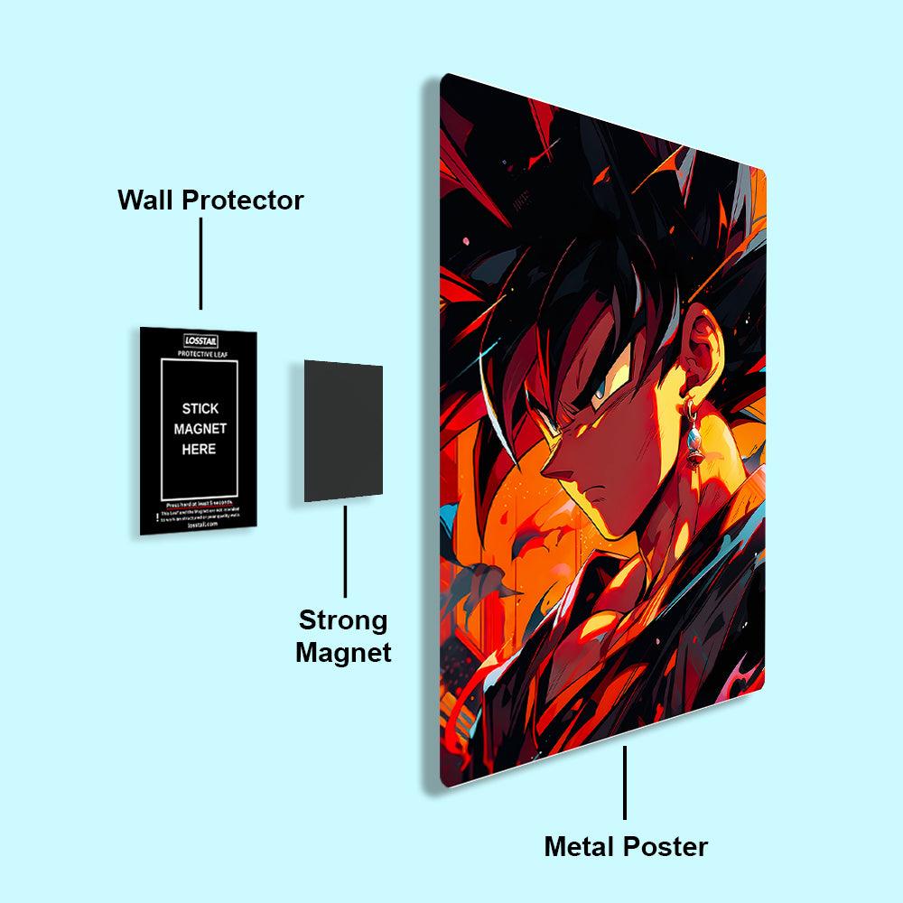 Goku - Dragon Ball - Metal Poster - Losstail - LOSSTAIL