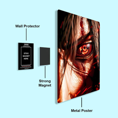 Madara Uchiha - Naruto - Metal Poster - Losstail