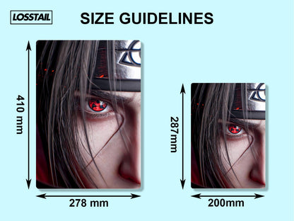 Itachi Uchiha - Naruto - Metal Poster - Losstail